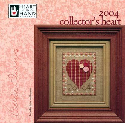 Heart in Hand Needleart - 2012 Collector's Heart - Cross Stitch Kit