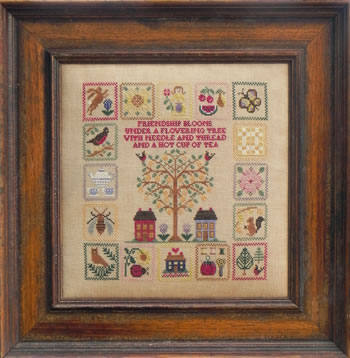 Blue Ribbon Designs - Friendship Blooms - Cross Stitch Patterns
