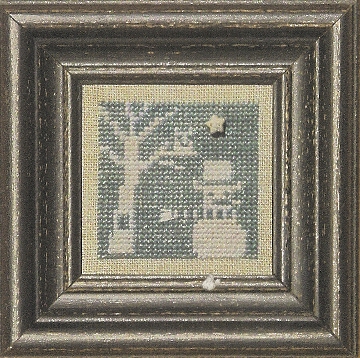 Bent Creek - Blue + White - Cross Stitch Pattern