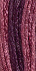 Gentle Art Sampler Threads - Red Plum - Hand Over-dyed Floss