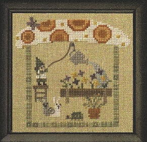 Bent Creek - The Green House - Part 3 of 3 - Livin la Vida Mushroom- Snapper - Cross Stitch Chart