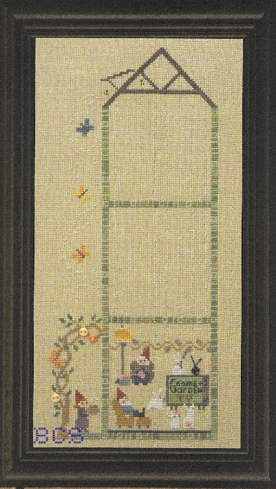 Bent Creek - The Green House - Gnome Place Like Home - Snapper - Cross Stitch Chart
