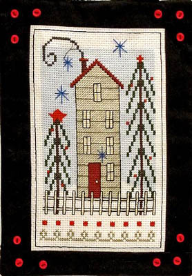Bobbie G. Designs - House on Pine Hill - Cross Stitch Chart