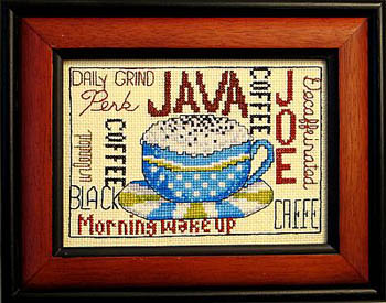 Bobbie G. Designs - Java - Cross Stitch Chart