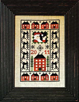 Prairie Schooler - Coming to Town  2011 Limited Edition Santa Kit