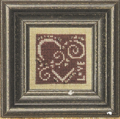 Bent Creek - Red + White - Cross Stitch Pattern