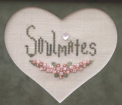 Designs by Lisa - Soulmates - Cross Stitch Pattern