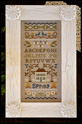 Little House Needleworks - Spring Sampler - Cross Stitch Pattern