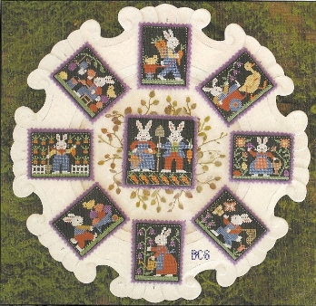 Prairie Schooler - Bunnies - Cross Stitch Pattern