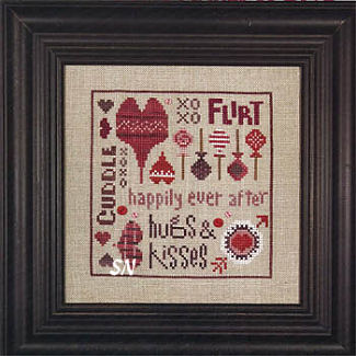 Heart in Hand Needleart - What Makes It Love - Cross Stitch Pattern