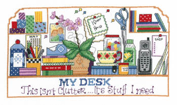 Imaginating - My Desk - Cross Stitch Chart