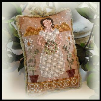 Little House Needleworks - Ornament of the Month 2012 - No. 01 - Blessed - Cross Stitch Pattern