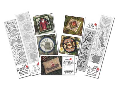 Prairie Schooler - Mini Cards Assortment D - Cross Stitch Pattern