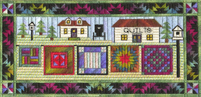 Nancy's Needle - Airing the Quilts - Counted Canvas