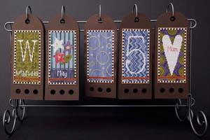 SamSarah Design Studio - Fun Every Day - Part 05 of 12 - May Calendar - Cross Stitch Patterns