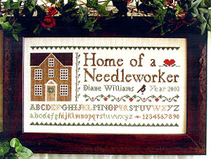 Little House Needleworks - Home Of A Needleworker-Little House Needleworks - Home Of A Needleworker, sampler, stitching, hobbies, home, cross stitch