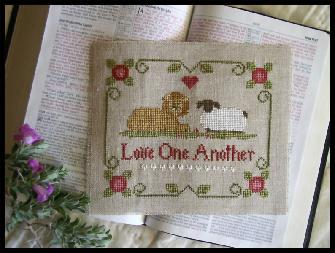 Little House Needleworks - Love One Another (Benefits World Vision)