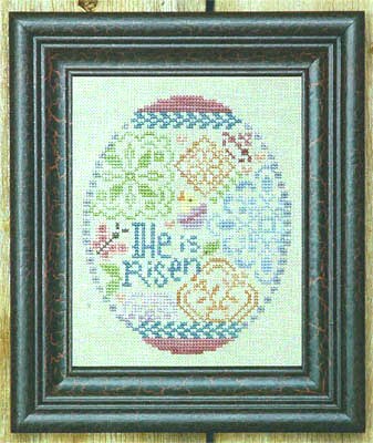 Bent Creek - Quaker Easter Egg-Bent Creek - Quaker Easter Egg, Easter, quaker motifs, Jesus, faith, eggs, cross stitch 