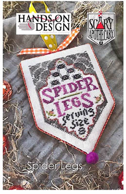 Hands On Design - Scary Apothecary - Spider Legs-Hands On Design - Scary Apothecary - Spider Legs, spiders, insects, bugs, Halloween, cross stitch