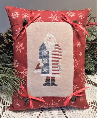 The Nebby Needle - Christmas Patriot-The Nebby Needle - Christmas Patriot, Santa Claus, Christmas, USA, patriotic, cross stitch 