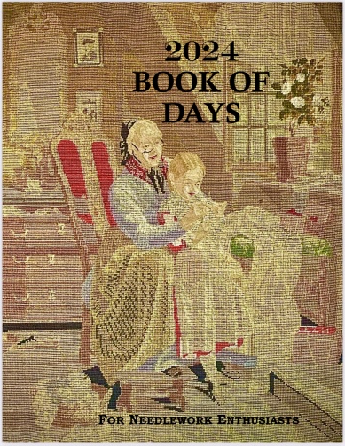 NeedleWorkPress - 2024 Needlework Enthusiast's Book of Days-NeedleWorkPress - 2024 Needlework Enthusiasts Book of Days, calendar, cross stitch, sampler, planner,