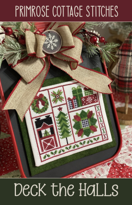 Primrose Cottage Stitches - Deck the Halls-Primrose Cottage Stitches - Deck the Halls, Christmas, decorations, gifts, cross stitch