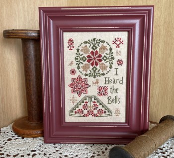 From The Heart - Needleart by Wendy - Quaker Bells-From The Heart - Needleart by Wendy - Quaker Bells, Christmas, birds, Christmas bells, decoration, cross stitch 