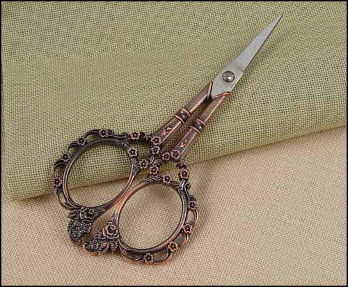 Yarn Tree - Victorian Embroidery Scissors - Bronze-Yarn Tree - Victorian Embroidery Scissors - Bronze, sewing, cutting, cross stitch,  