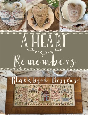 Blackbird Designs - A Heart Remembers-Blackbird Designs - A Heart Remembers, memories, memorial, cross stitch