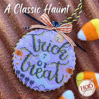 Hands On Design - A Classic Haunt-Hands On Design - A Classic Haunt, Halloween, trick or treat, pumpkins, candy corn, cross stitch