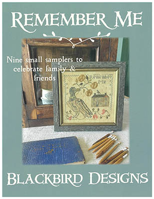 Blackbird Designs - Remember Me-Blackbird Designs - Remember Me, samplers, family, houses, birds, flowers, cross stitch