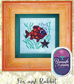 Fox and Rabbit Designs - XStitch the Rainbow - Beneath the Waves - Seeing Stars-Fox and Rabbit Designs  XStitch the Rainbow - Beneath the Waves - Seeing Stars