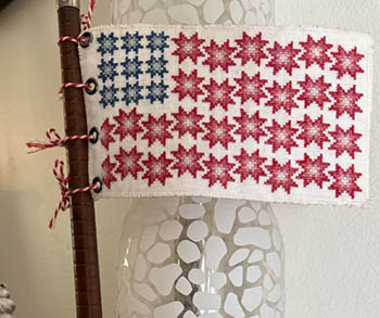 Running With Needles & Scissors - Star Spangled-Running With Needles  Scissors - Star Spangled, USA, American flag, patriotic, cross stitch 