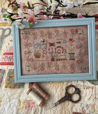 Pansy Patch Quilts and Stitchery - Words to Stitch By Part 2 - Stitch-Pansy Patch Quilts and Stitchery - Words to Stitch By Part 2 - Stitch, cross stitch, notions, scissors, thread, bobbin, needles, sewing, 