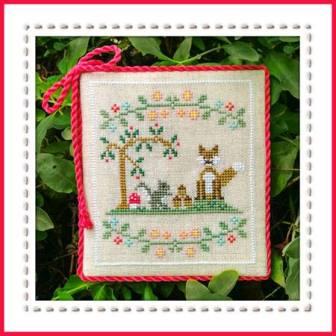 Country Cottage Needleworks - Welcome To The Forest - Part 6 - Forest Fox and Friends-Country Cottage Needleworks - Welcome To The Forest - Part 6 - Forest Fox and Friends
