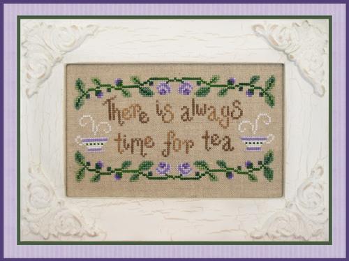 Country Cottage Needleworks - Time for Tea-Country Cottage Needleworks - Time for Tea, drink,  