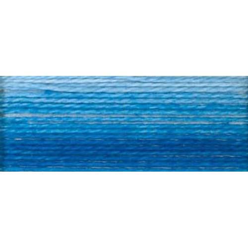 DMC - Pearl #5 Cotton Skein - 0093 Variegated Cornflower Blue-DMC - Pearl 5 Cotton Skein - 0093 Variegated Cornflower Blue