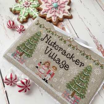 Country Cottage Needleworks - Nutcracker Village 01 - Clara and the Prince-Country Cottage Needleworks  - Nutcracker Village 01 - Clara and the Prince, Christmas, ballet, dancing, ornaments, cross stitch, soldiers, 