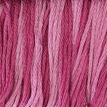  #CCT-269 Classic Colorworks - Priscilla's Peppermint-Classic Colorworks - Priscillas Peppermint, pink, needlework, threads, cotton floss, hand dyed floss, embroidery, cross stitch,  
