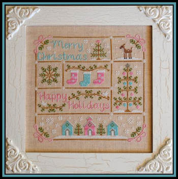 Country Cottage Needleworks - Vintage Christmas-Country Cottage Needleworks - Vintage Christmas - Cross Stitch Pattern