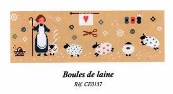 Couleur d'Etoile - Boules de laine-Couleur dEtoile - Boules de laine, french, translate, yarn balls, knitting, sheep, lambs, wool, sweaters, crochet, shepherd, cross stitch