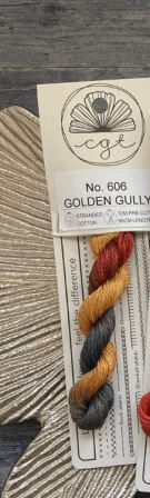 Cottage Garden Threads - Golden Gully-Cottage Garden Threads - Golden Gully, Australian threads, cross stitch, autumn garden, Expo
