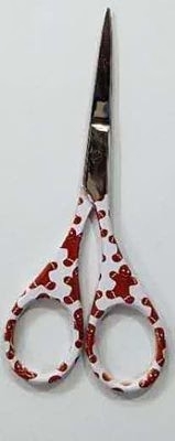 Dinky Dyes - Gingerbread Men Scissors-Dinky Dyes - Gingerbread Men Scissors, cross stitch, Christmas, cookies, notions, 