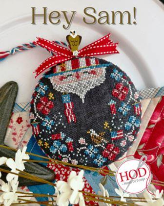 Hands On Design - Hey Sam!-Hands On Design - Hey Sam, Uncle Sam, USA, patriotic, cross stitch
