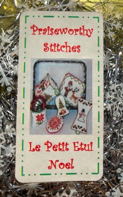 Praiseworthy Stitches - Le Petit Etui - Noel-Praiseworthy Stitches - Le Petit Etui - Noel, Christmas, Santa Claus, Christmas trees, 
