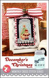 It's Sew Emma - Shelf Life - No. 12 December's Christmas-Its Sew Emma - Shelf Life - No. 12 Decembers Christmas, Santa Claus, Mason jar, Kitchen, ornament, winter, Christmas tree, 