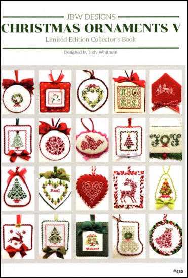 JBW Designs - Christmas Ornaments V-JBW Designs - Christmas Ornaments V, Christmas tree, ornaments, decorating, holiday, Christmas, cross stitch