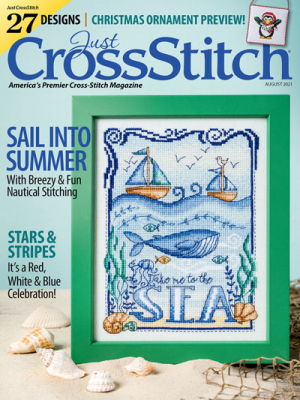 Just Cross Stitch - 2021 #4 July/Aug Issue - Christmas Ornament Preview Issue