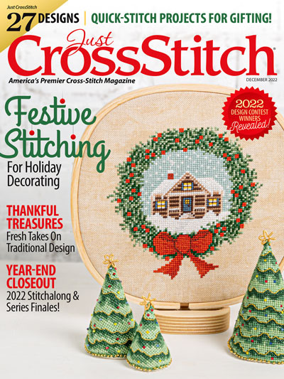 Just Cross Stitch - 2022 #6 Nov/Dec Issue-Just Cross Stitch - 2022 6 NovDec Issue, Christmas, projects, cross stitch, 