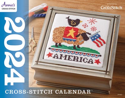 Just Cross Stitch - 2024 Calendar-Just Cross Stitch - 2024 Calendar, cross stitch, monthly projects, 2024, 